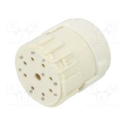 1 pcs x HARTING - 9151093101 - Connector: M23, contact insert, PIN: 9(1+8), female, crimped, 200V