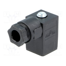 1 pcs x MOLEX - 121023-0467 - Connector: valve connector, plug, form C, 9.4mm, female, PIN: 4