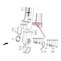 672630 00 rubber feeder blade