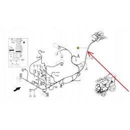 014308 1 main engine wiring harness