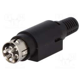 1 pcs x NINIGI - PC-MDP-402-4P - Plug, DC supply, R7B, male, PIN: 4, soldering, 6.5mm