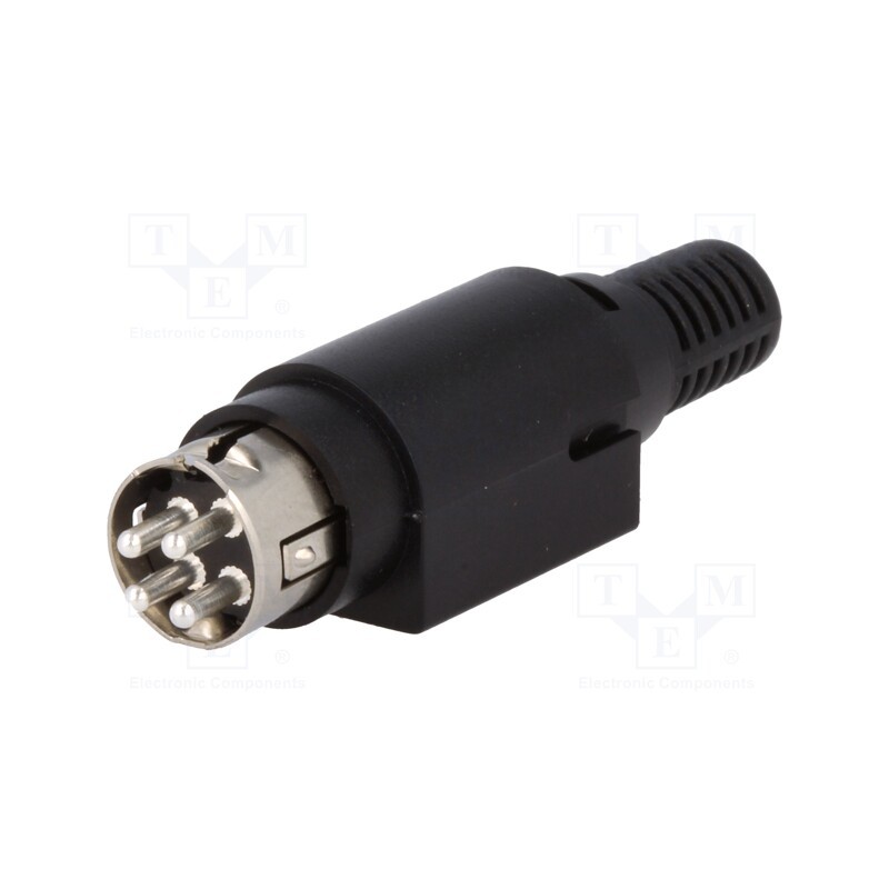 1 pcs x NINIGI - PC-MDP-402-4P - Plug, DC supply, R7B, male, PIN: 4, soldering, 6.5mm