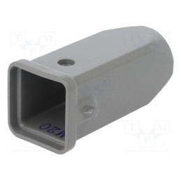 1 pcs x DEGSON ELECTRONICS - D3A-TE-2G-M20 - Enclosure: for HDC connectors, size D3A, for cable, for latch