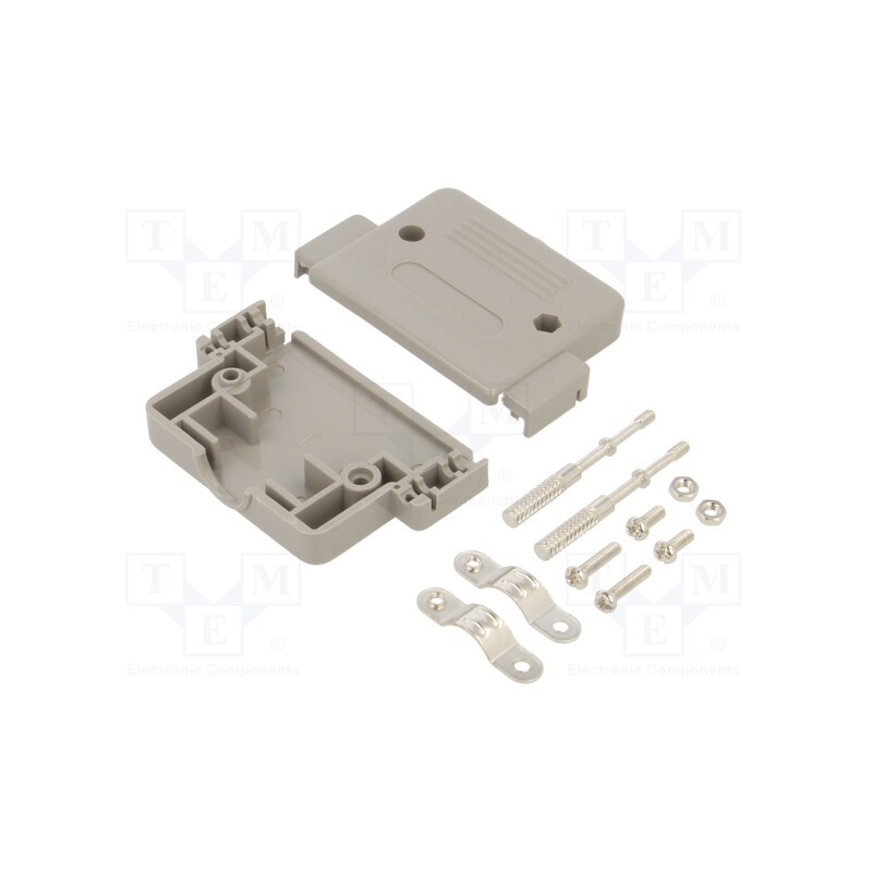 1 pcs x ENCITECH - 2360-0102-35 - Enclosure: for D-Sub connectors, D-Sub 50pin,D-Sub HD 78pin