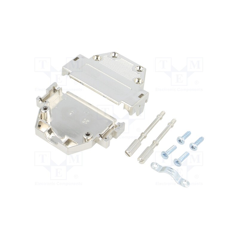 1 pcs x ENCITECH - DCTL25-K - Enclosure: for D-Sub connectors, D-Sub 25pin,D-Sub HD 44pin