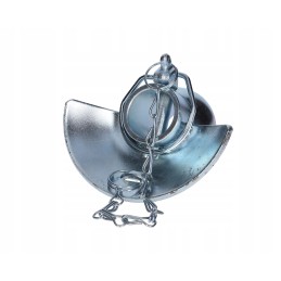 Ball with collar, connector 37x64 with chain and clamp