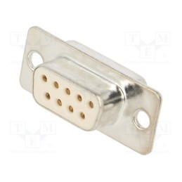 1 pcs x Deltron AG - DTS09SZ/2 - D-Sub, PIN: 9, plug, female, for cable, soldering