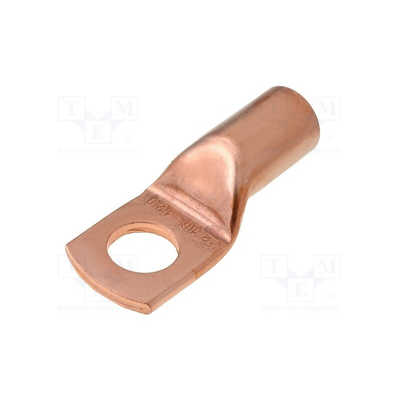 1 pcs x ERGOM - E11KM-01010106900 - Tip: ring tube, M16, 120mm2, crimped, for cable, L: 53mm, copper