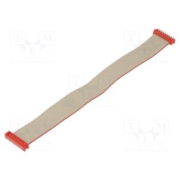 1 pcs x TE Connectivity - 2205074-3 - Cable: ribbon cable with connectors, PIN: 16, THT, on PCBs, plug