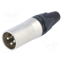 1 pcs x NEUTRIK - NC3MXX - Plug, XLR, male, PIN: 3, straight, for cable, soldering, 16A, 14AWG