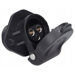 Erich Jaeger 3 pin plastic socket