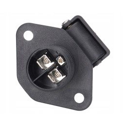 Erich Jaeger 3 pin plastic socket
