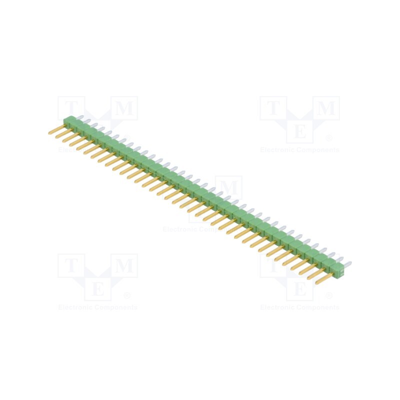 1 pcs x TE Connectivity - 3-826646-6 - Pin header, pin strips, AMPMODU MOD II, male, PIN: 36, straight