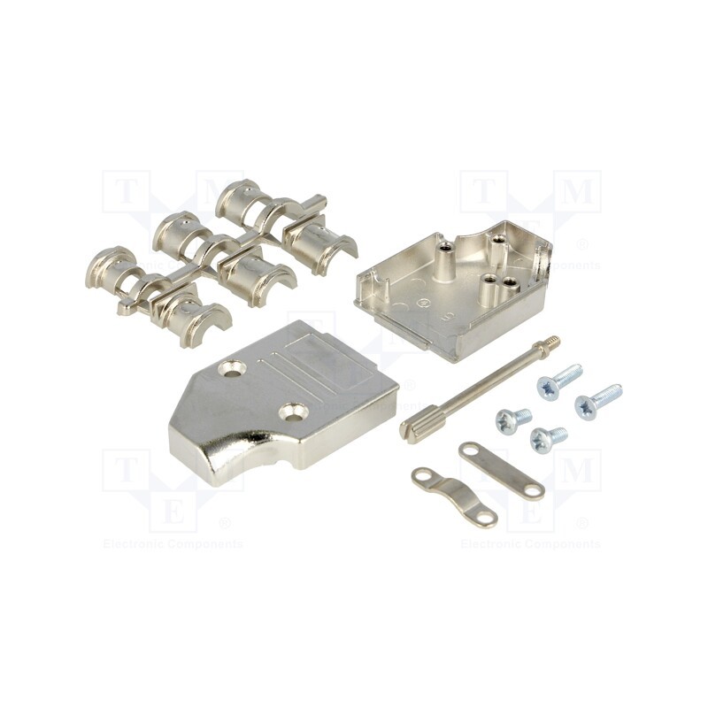 1 pcs x ENCITECH - 6560-0139-11 - Enclosure: for D-Sub connectors, D-Sub 9pin,D-Sub HD 15pin