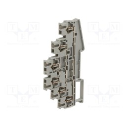 1 pcs x PHOENIX CONTACT - 3036042 - Splice terminal: rail, 0.08÷2.5mm2, spring clamp, Width: 5.2mm, ST