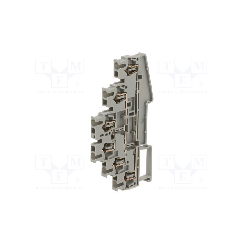 1 pcs x PHOENIX CONTACT - 3036042 - Splice terminal: rail, 0.08÷2.5mm2, spring clamp, Width: 5.2mm, ST