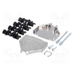 1 pcs x MH CONNECTORS - MHDTZK25-K - Enclosure: for D-Sub connectors, D-Sub 25pin,D-Sub HD 44pin