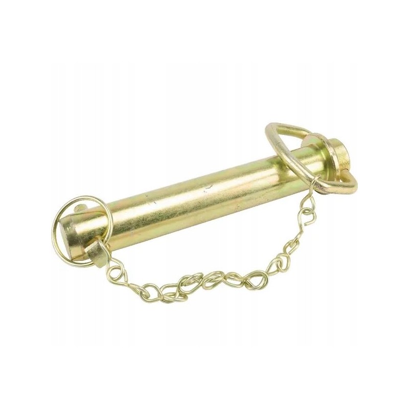 Straight pin pin with handle and cotter pin 35x183