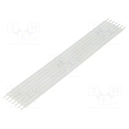 1 pcs x TE Connectivity - 8-1437145-6 - Connector: jumper cable, Cable ph: 2.54mm, L: 101.6mm, straight