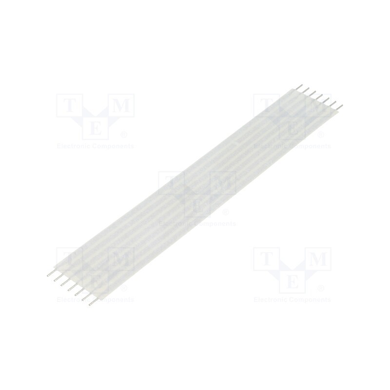 1 pcs x TE Connectivity - 8-1437145-6 - Connector: jumper cable, Cable ph: 2.54mm, L: 101.6mm, straight