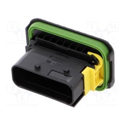 1 pcs x TE Connectivity - 1-1564526-1 - Connector: automotive, male, socket, for panel mounting, PIN: 18