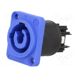 1 pcs x NEUTRIK - NAC3MPXXA - Connector: circular, 6.3mm connectors, male, powerCON, 20A, 250VAC