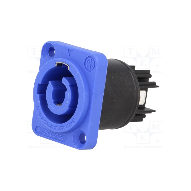 1 pcs x NEUTRIK - NAC3MPXXA - Connector: circular, 6.3mm connectors, male, powerCON, 20A, 250VAC