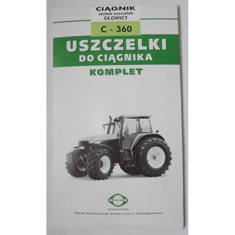 Set of head gaskets for Ursus C 360 4cyl