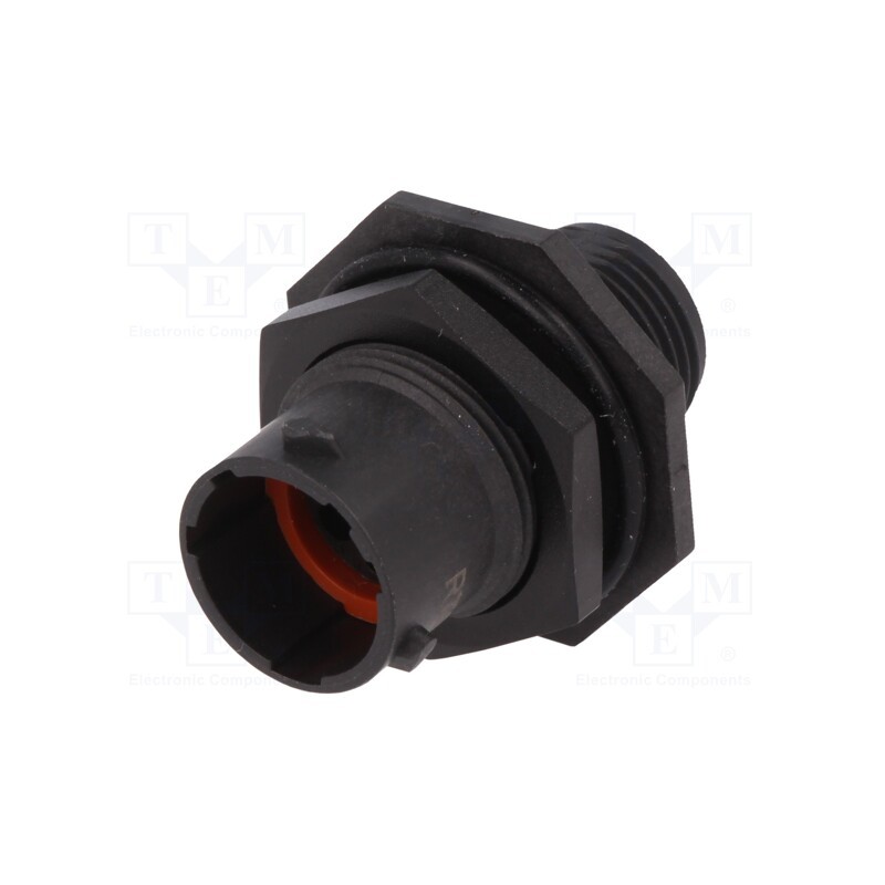 1 pcs x AMPHENOL - RTS710N6P03 - Connector: circular, eco|mate Aquarius, socket, male, PIN: 6, 250V