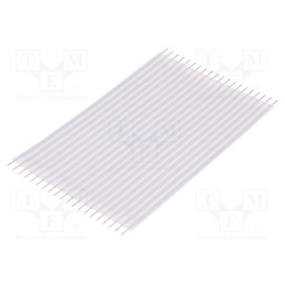 1 pcs x TE Connectivity - 4-1437144-0 - Connector: jumper cable, Cable ph: 2.54mm, L: 76.2mm, straight