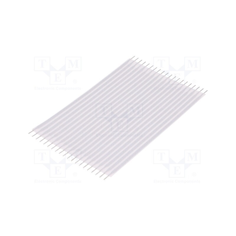 1 pcs x TE Connectivity - 4-1437144-0 - Connector: jumper cable, Cable ph: 2.54mm, L: 76.2mm, straight