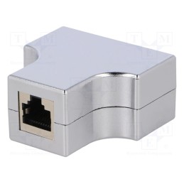 1 pcs x LOGILINK - MP0037 - Splitter, shielded, RJ45 socket,RJ45 socket x2