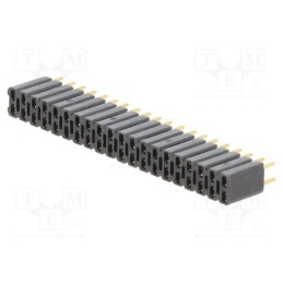 1 pcs x FISCHER ELEKTRONIK - BL2.40G - Socket, pin strips, female, PIN: 40, straight, 2.54mm, THT, 2x20