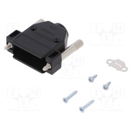 1 pcs x ENCITECH - 1530-0101-02 - Enclosure: for D-Sub connectors, D-Sub HD 26pin, straight
