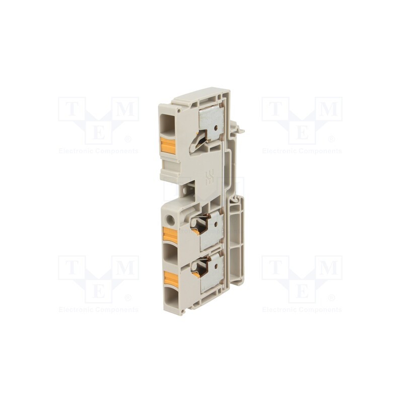 1 pcs x WEIDMu00dcLLER - 2490520000 A3C 10 - Splice terminal: rail, 10mm2, ways: 1, terminals: 3, beige, wemid