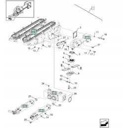 New Holland Corn Knife Bushing 140048 CNH