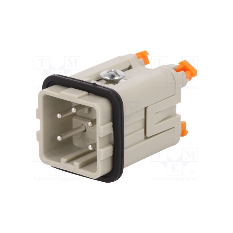 1 pcs x ILME - CKSHM 04 - Connector: HDC, contact insert, male, CKSH, PIN: 5, 4+PE, size 21.21
