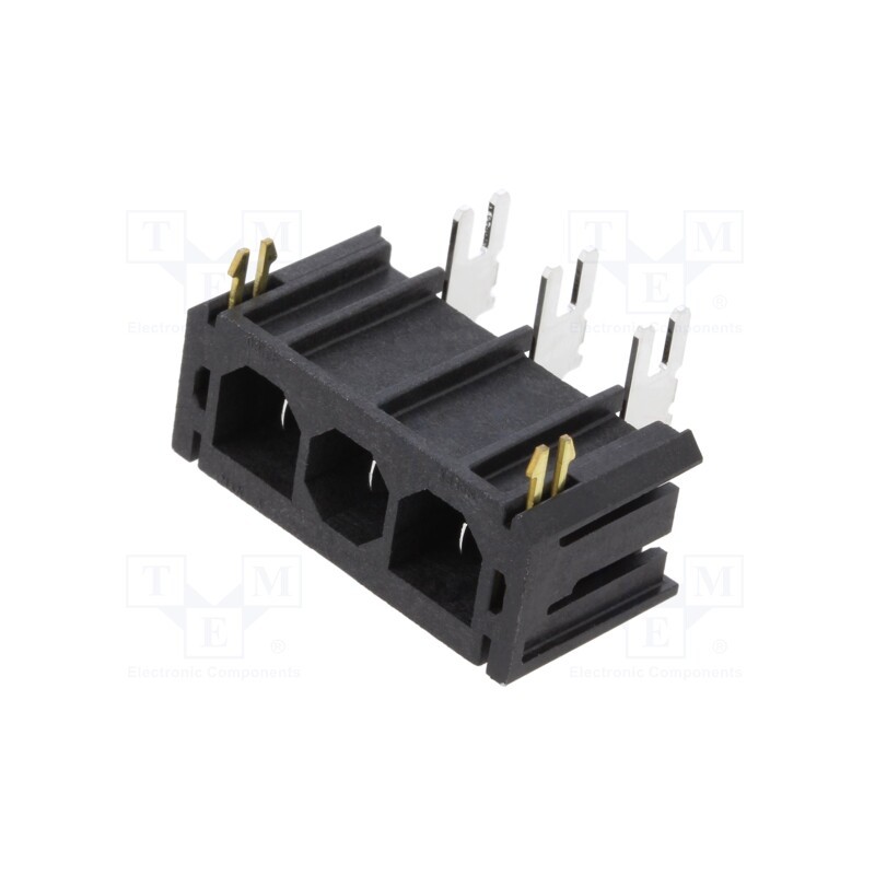 1 pcs x MOLEX - 431603103 - Sabre 3Ckt RA V0 Hdr 062Lk ShtTail