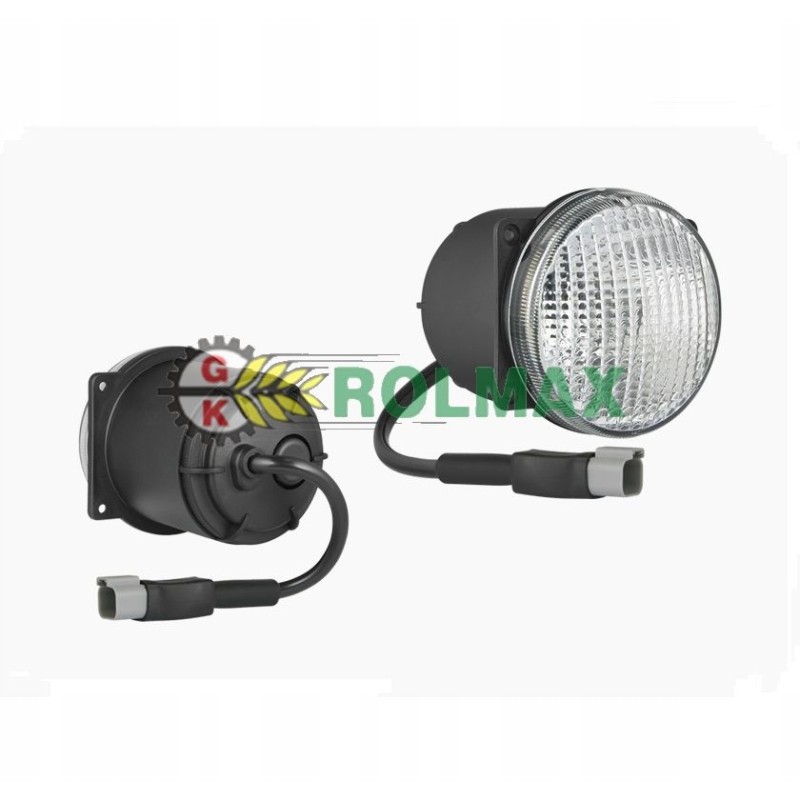 Fi80 work lamp with a cable for a dt04 2p l connector