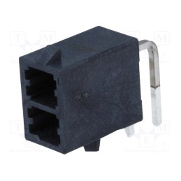 1 pcs x MOLEX - 1720640002 - Socket, wire-board, male, Mega-Fit, 5.7mm, PIN: 2, UL94V-0, 23A, THT