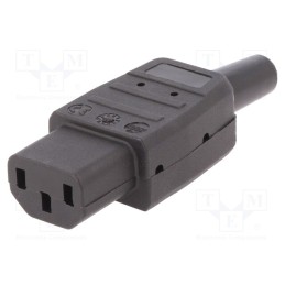 1 pcs x CLIFF - CP22S - Connector: AC supply, plug, female, 10A, 250VAC, IEC 60320, C13 (F)