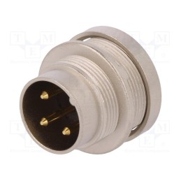 1 pcs x LUMBERG - SFV 30 - Connector: M16, socket, male, soldering, PIN: 3, 5A, 250V, IP40