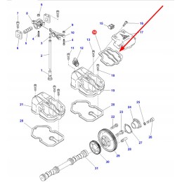 F002200210830 valve cover gasket