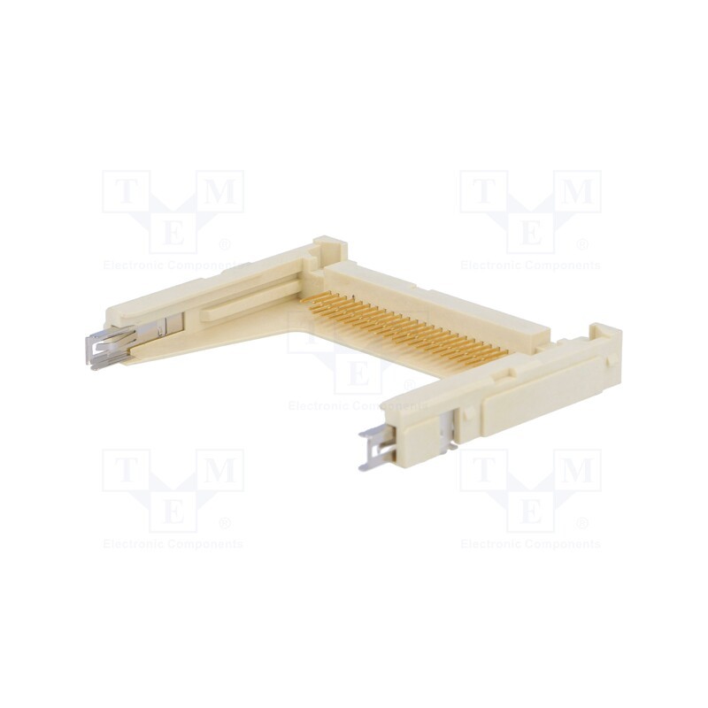 1 pcs x ATTEND - 101B-TAA0-R - Connector: for cards, Compact Flash I SMT, gold-plated