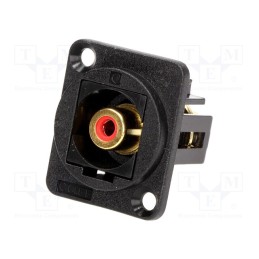 1 pcs x CLIFF - CP30230 - Coupler, RCA socket,both sides, XLR standard, 19x24mm, FT