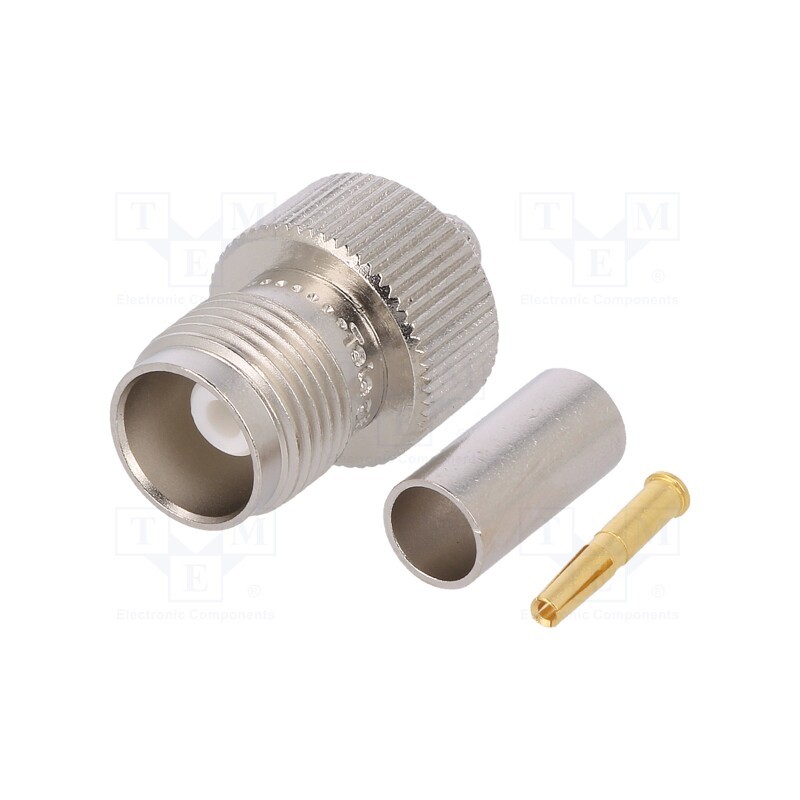 1 pcs x TELEGu00c4RTNER - J01011A2265 - Plug, TNC, female, straight, 50Ω, B9907,KX15,RG58C/U, crimped