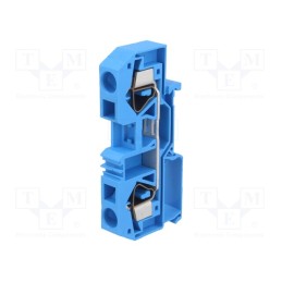 1 pcs x WAGO - 283-904 - Splice terminal: rail, 0.2÷16mm2, ways: 1, terminals: 2, blue, 283