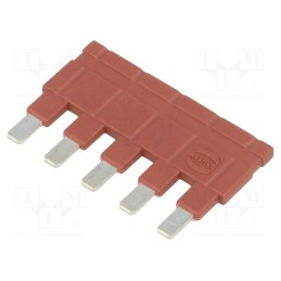 1 pcs x HARTING - 9330009833 - Comb bridge, 5x comb bridge, Han ES Press, PIN: 5, longitudinal