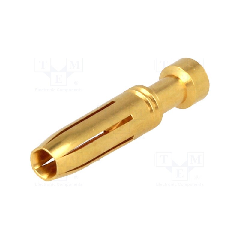 1 pcs x HARTING - 9332006216 - Contact, female, copper alloy, gold-plated, 1.5mm2, 16AWG, crimped