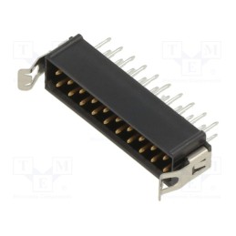 1 pcs x HARWIN - M80-8532042 - Socket, PCB-cable/PCB, male, Datamate L-Tek, 2mm, PIN: 20, THT, 800V